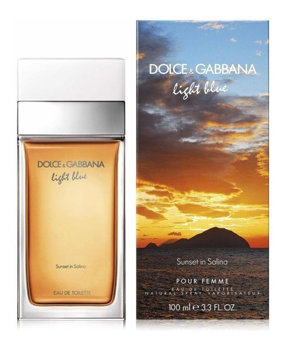 Dolce Gabbana Light Blue Sunset In Salina Edt 100ml Premium