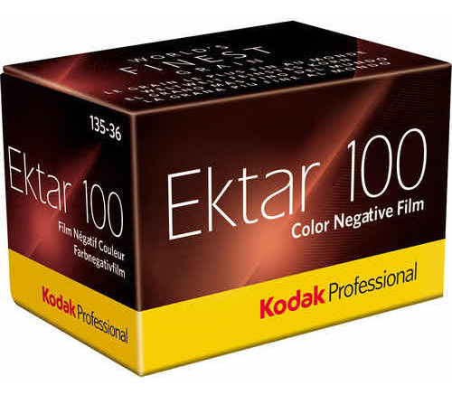 Kodak Ektar 100 Asas 36 Fotos 35mm Rollo Cámara Analógica