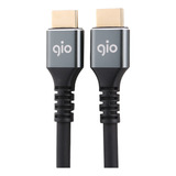 Gio Cable Hdmi 15 Metros 4k Blindado Uso Rudo Alta Calidad