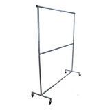 Rack Para Ropa 1.50m, Rack Viajero Galvanizado. 2 Niveles