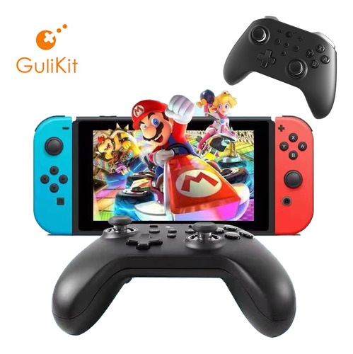 Mando Bluetooth Gulikit Para Nintendo Switch Con Vibración