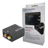 Convertidor De Audio De Optico A Analogo O Rca