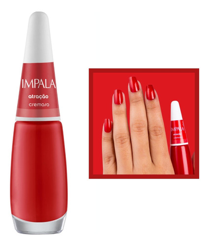 Esmalte Impala Atração Cremoso A Cor Da Sua Moda 4