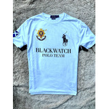 Playera De Manga Corta Polo Ralph Lauren Black Watch Talla M