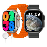 Relógio Smartwatch Ultra 8 Android Ios Display Infinito 2.0
