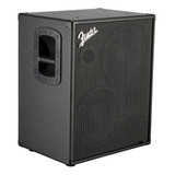 Fender Rumble 210 Gabinete 2x10 Para Bajo Eléctrico Color Negro