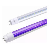 Pack X 3 Liston  + Tubo Led Luz Negra Ultravioleta 18w 120cm