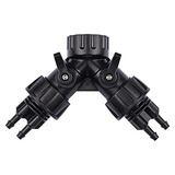 Adaptador Conector De Manguera De Riego Por Goteo De 1/...