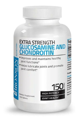 Bronson | Glucosamine | Extra Strength | 150 Tablets