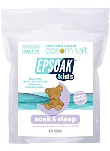 Epsoak Kids - Soak - Epsom Sleep Bath Remojo Para Niños (bo