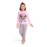 Pijama Niña Algodón Minnie Talla 4 Color Rosa 30772