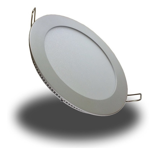 Panel Led Ojo De Buey Borde Satin 12w Luz Blanca