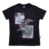 Remera De Algodon  Yorkstone  Capitan Levi Ackerman Xs A Xxl