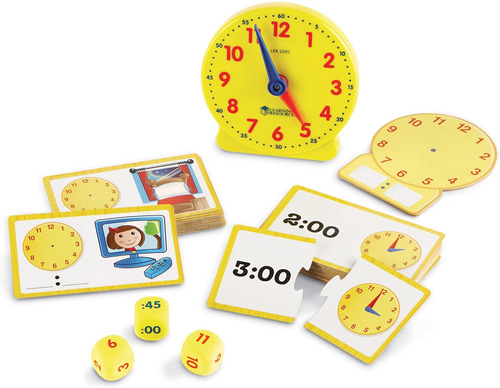 Learning Resources Juego Actividad Reloj Juego Educativo