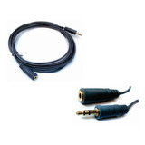 Cable Audio 5 Metros Plug Macho 3.5mm A Jack Hembra 3.5mm