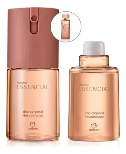 Deo Corporal Feminino Clássico Essencial 100ml + Refil