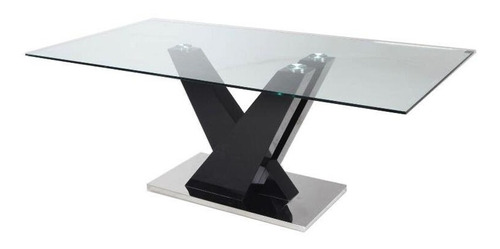 Mesa Comedor Base Central Vanna 200x100cm 