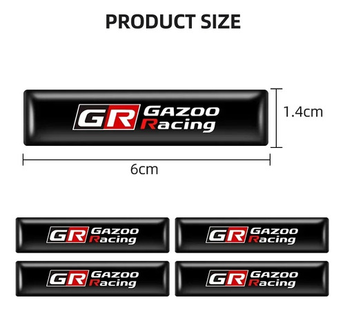 Logos Emblemas Toyota Gr Gazoo Racing Foto 10