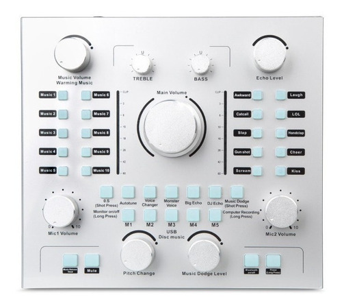 Consola Mixer Audio Hügel Efectos Karaoke Pc Celular Cuota