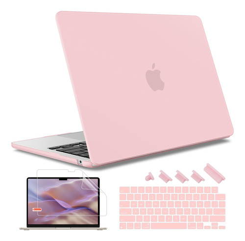 Funda Y Protect Para Macbook Air13.6 A2681 M2 A3113 M3 Rosa