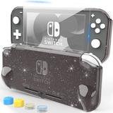 Funda/carcasa Silicona Brillantina Para Nintendo Switch Lite