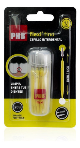 Cepillo Interdental Phb Flexi 1.1mm Pack X2 Unidades