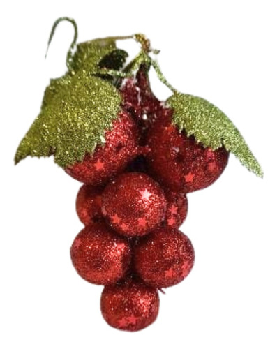 Racimo Esferas Bambalinas Navidad Decorativas Brillantes
