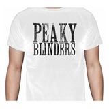 Peaky Blinders - Logo - Blanca - Polera- Cyco Records