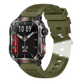 Lanterna Militar Masculina Smartwatch Compass Smartwatch