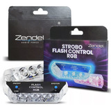 Strobo Led 2 Faróis Rgb Ultra Forte Zendel Zd Sfc Automotivo