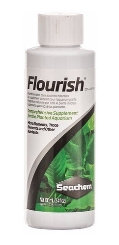 Seachem Flourish 100ml Fertilizante Pecera Plantados Acuario