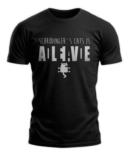 Polera Gustore De Gato De Schrodinger Iii