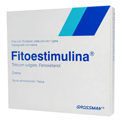 Fitoestimulina Triticum, Fenoxietamol 10 Gasas Con Crema | Envío gratis