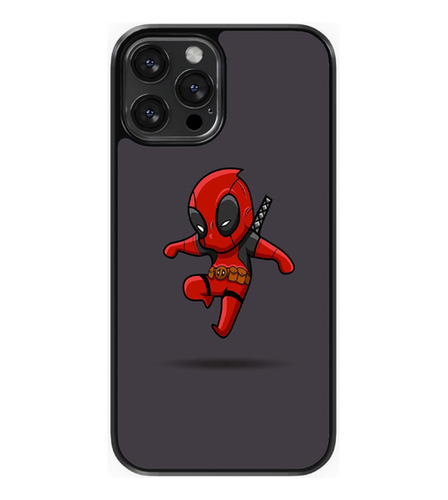 Funda Diseño Para iPhone  Super Heroe Rojo Deadpooll #5