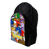 Mochila Escolar Sonic #218