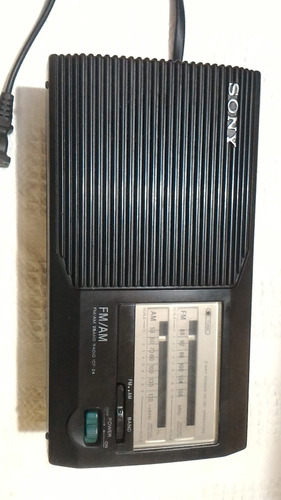 Radio Sony Am Fm Icf-24 Mediano Usado