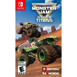 Monster Jam Steel Titans Nintendo Switch Nuevo