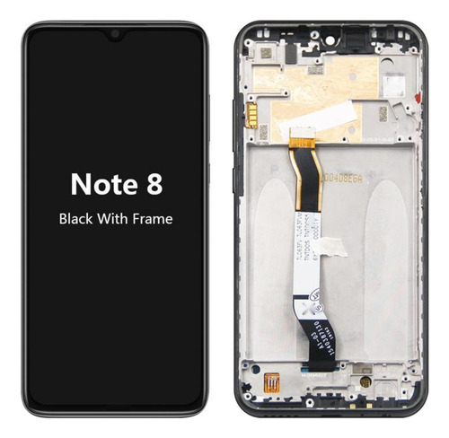 Tela Lcd Com Moldura Para Xiaomi Redmi Note 8 M1908c3jh