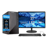 Computador Completo Intel I5 12400f 16gb Ddr4 Ssd 960gb 21''