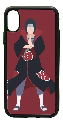 Funda Protector Para iPhone Naruto Ninja Red