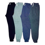 Jogging Niño Pack X4 Frizado Colores Surtidos 100% Algodón