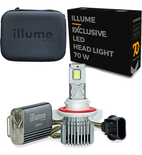 Focos Led Illume Exclusive H13 Can Bus 22000 Lumenes 70w