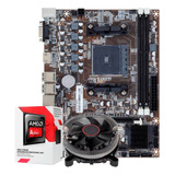 Kit Upgrade Amd A6-7480 + Cooler + Placa Mae Fm2