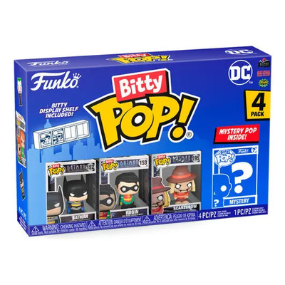 Funko Bitty Pop Comics Batman Edicion Serie 1 (4 Figuras) | Envío gratis