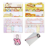 Pack 4 Sticky Nota Point Sanrio Hello Kitty+cubrellave+pluma