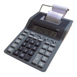 Calculadora Impresora Cifra Pr 1200 220 V 6 V 12 Digitos Color Gris