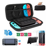 Estuche Protector Para Nintendo Switch Normal Pack 17 En 1