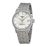 Tissot Luxury Powermatic 80 Reloj De Mujer De Acero Inoxidab