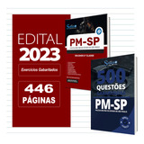 Kit Apostila Pm Sp Soldado De 2ª Classe + 500 Questões