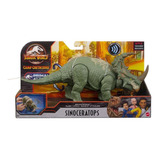 Boneco Dinossauro Sinoceratops C/ Som Jurassic World Mattel